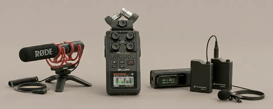 Rejestrator ZOOM i mikrofon Sennheiser